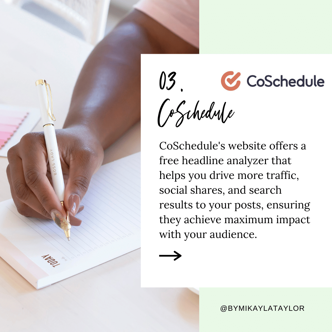 CoSchedule Headline Analyzer to Amplify your Headlines