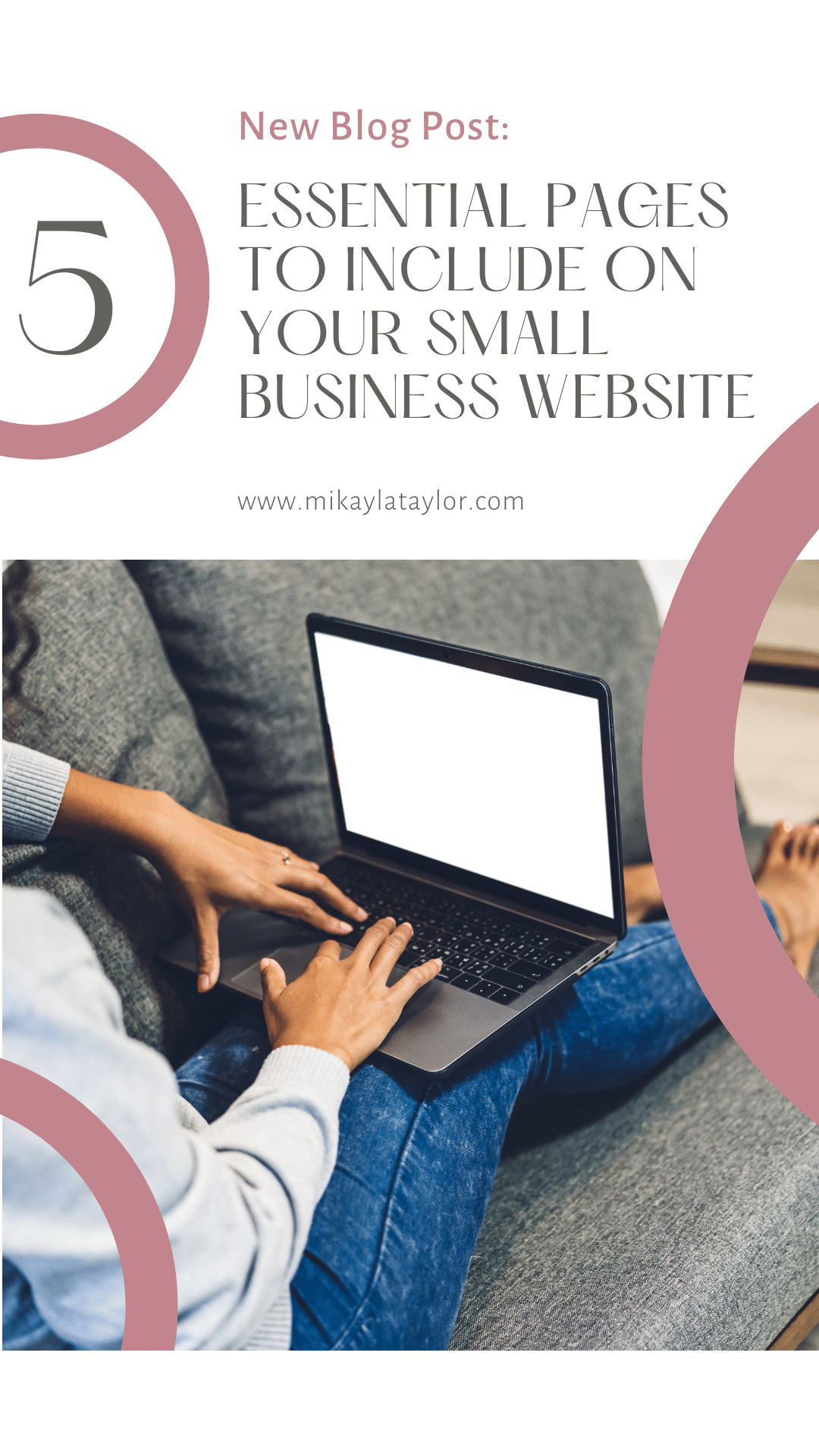 5 Essential Pages to Include on Your Small Business Website Pinterest1