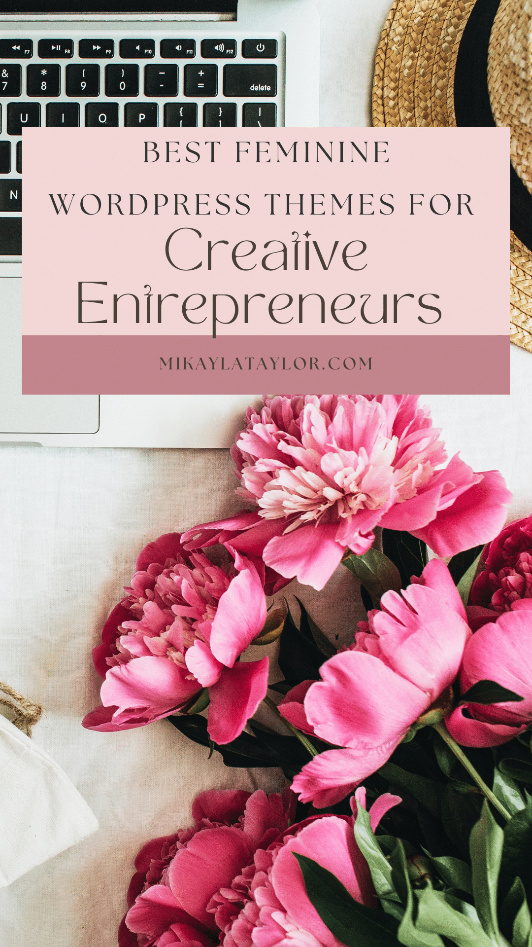 Best Feminine WordPress Themes for Creative Entrepreneurs Pinterest1