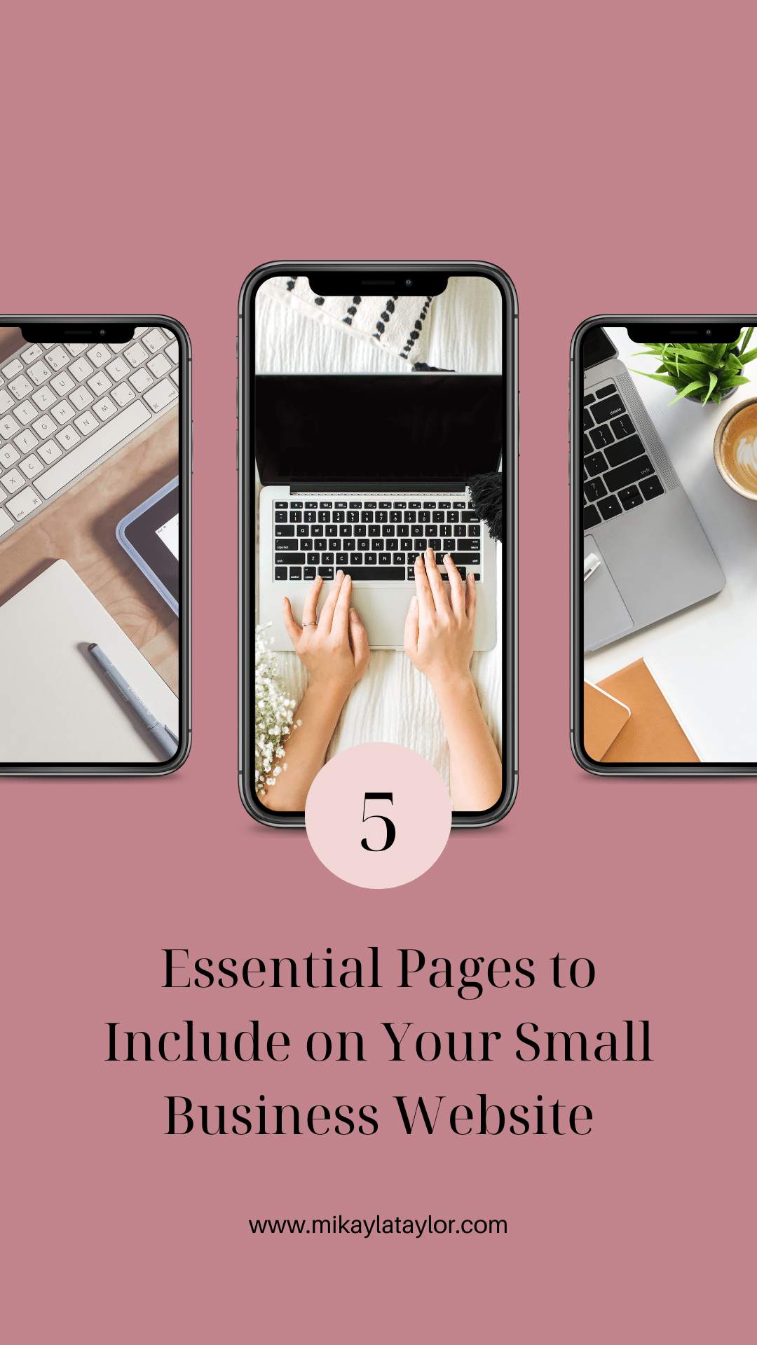 5 Essential Pages to Include on Your Small Business Website Pinterest2