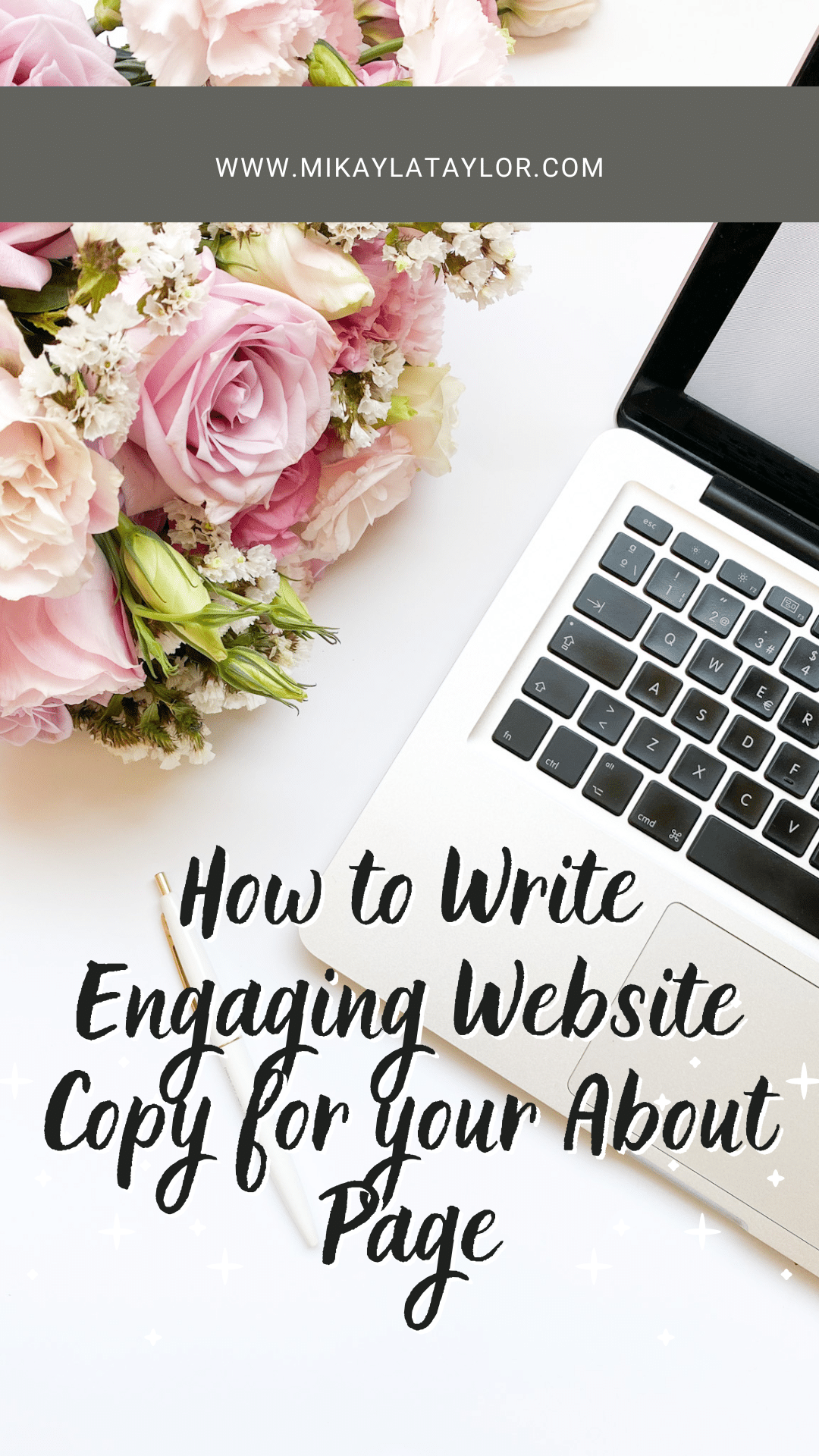 How to Write Engaging Website Copy for your About Page Pinterest2