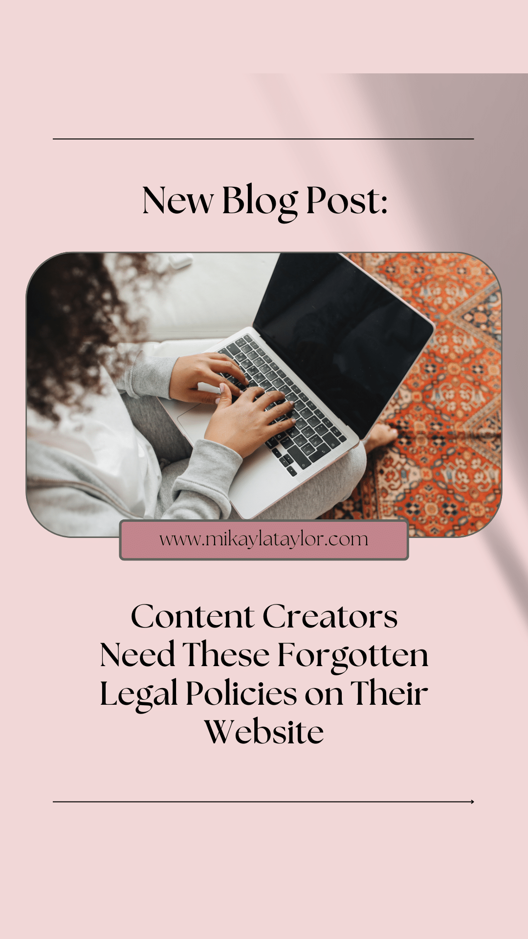 Content Creators Need These Legal Policies on Their Website