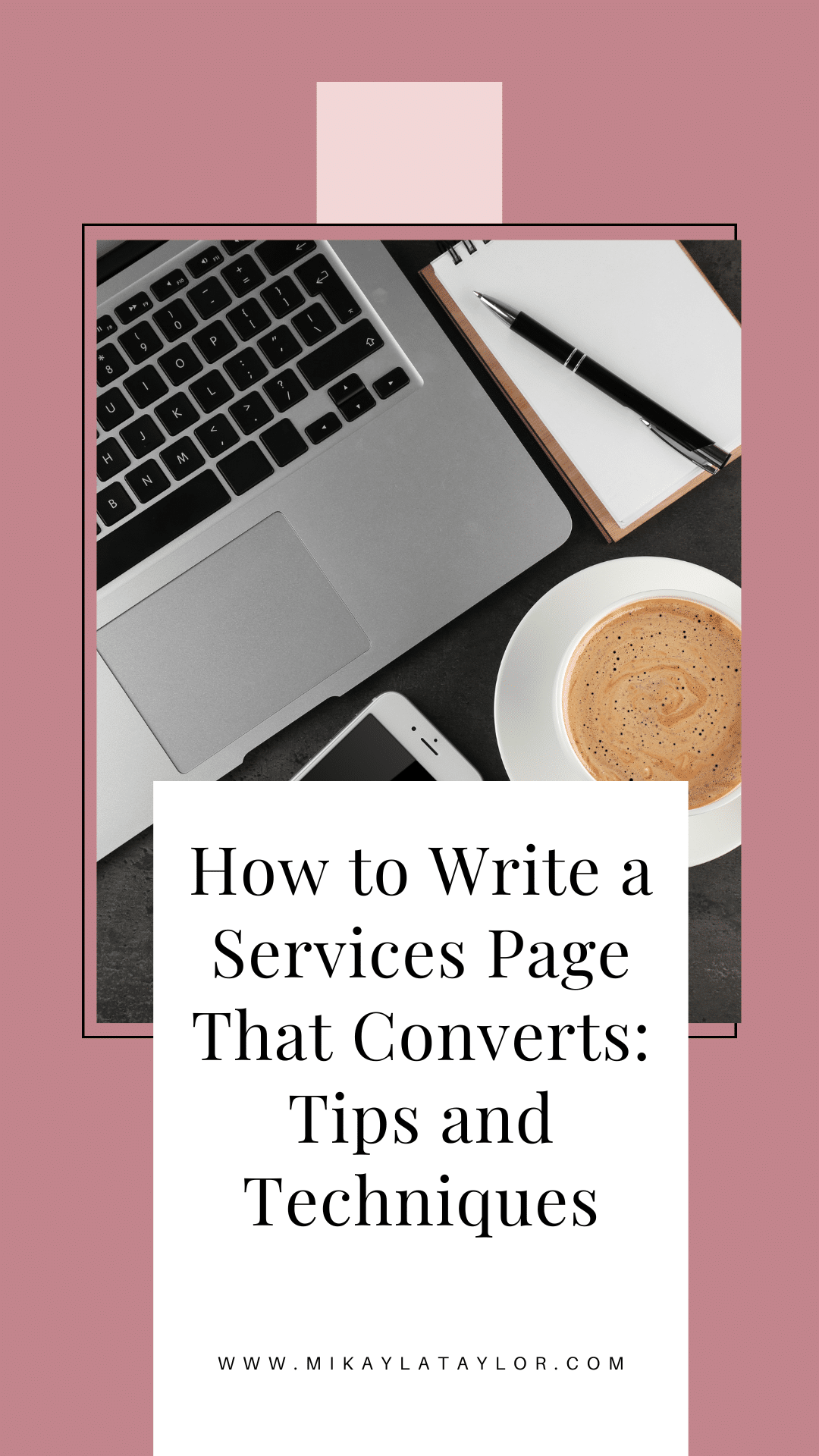 How to Write a Services Page That Converts: Tips and Techniques Pinterest2