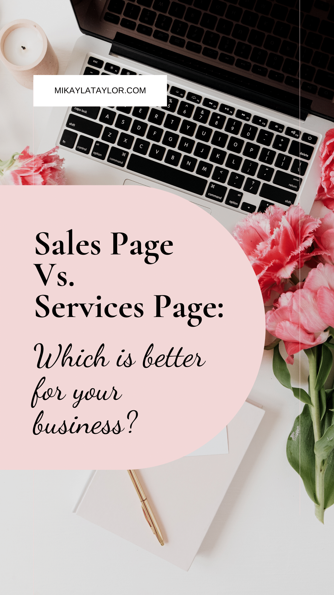 Sales Page Vs. Services Page: Which is better for your business? Pinterest2