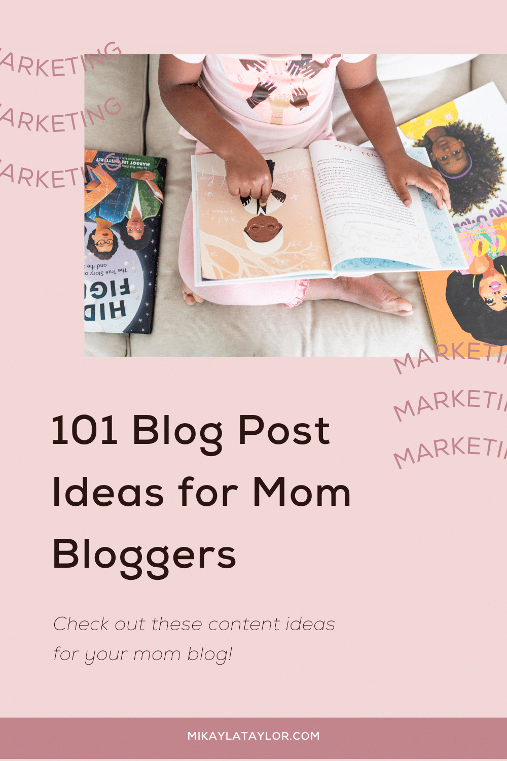 101 Blog Post Ideas for Mom Bloggers - in on Pinterest!