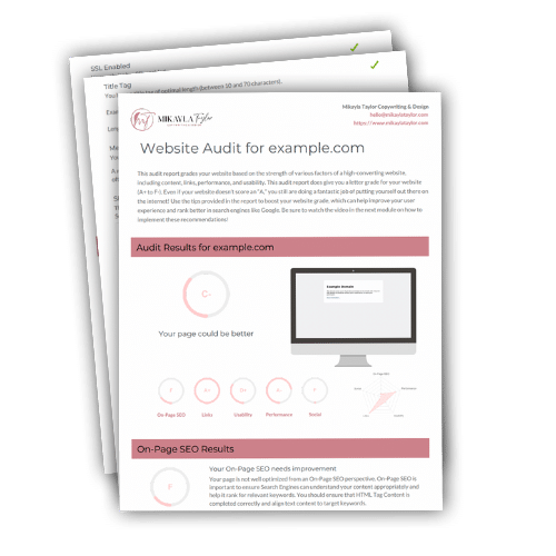 free-website-audit-mockup-mikayla-taylor