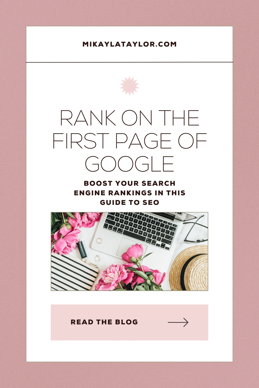how to rank higher on google in 2023 mikaylataylor.com blog pinterest