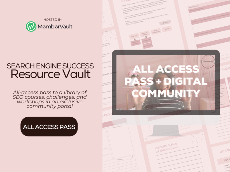 search engine success vault - digital community mikaylataylor.com